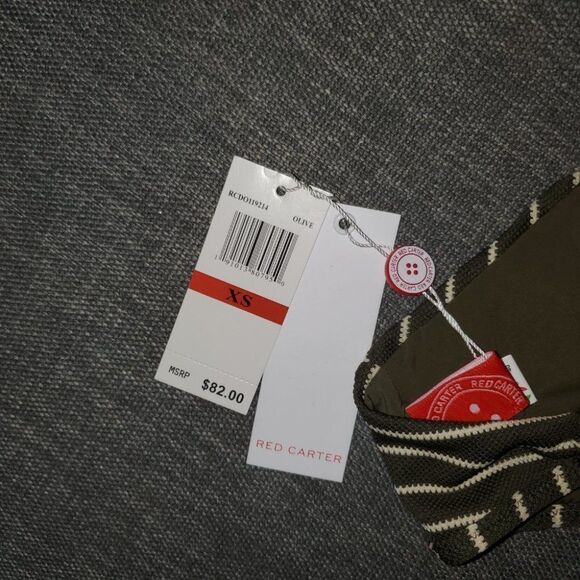 Red Carter Size XS Bikini Swim Top - Picture 7 of 8